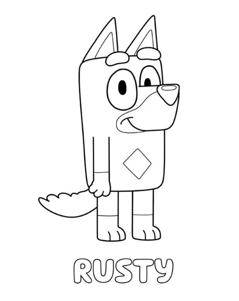 Bluey Coloring Pages Print Or Download For Free Wonder Day
