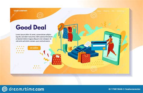 In addition to rewards, we examined promotional financing offers. Woman Shopping Online In Fashion Clothes Store, Credit Card Payment Vector Illustration Stock ...