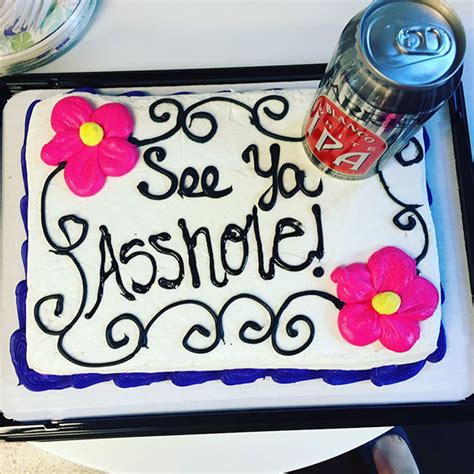 You had been a valuable employee to us for years. 15+ Hilarious Farewell Cakes That Employees Got On Their ...