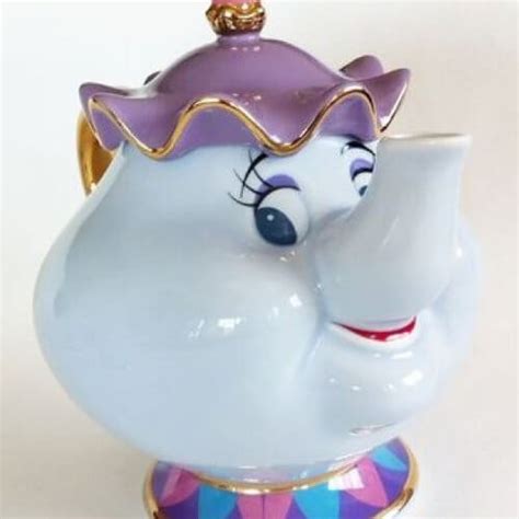 Over time it has lost that meaning and become more romanticized. Beauty and the Beast Mrs. Potts teapot | Inside the Magic