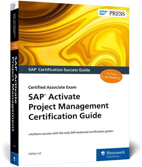 Sap Certified Associate Sap Activate Project Manager - Aditya Lal · SAP Activate Project Management Certification Guide