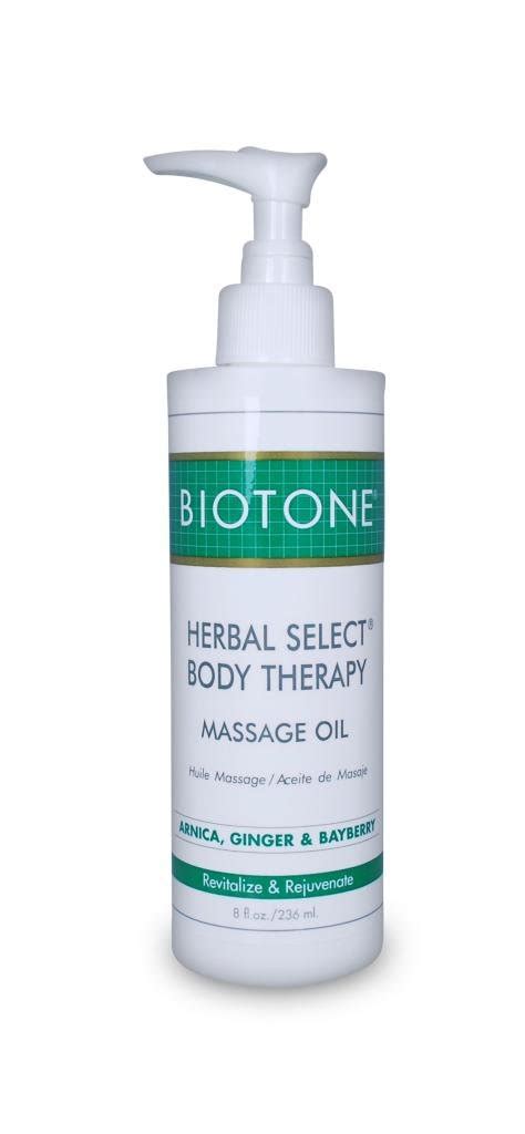 Biotone Herbal Select Massage Products Body Therapy Oil 8 Ounce On