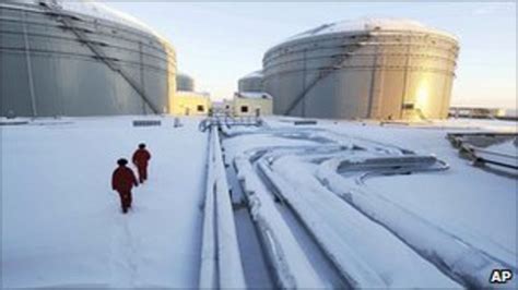 Russia China Oil Pipeline Opens Bbc News