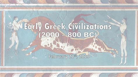 Pdf Early Greek Civilizations 2000 800 Bc · Earliest Greek