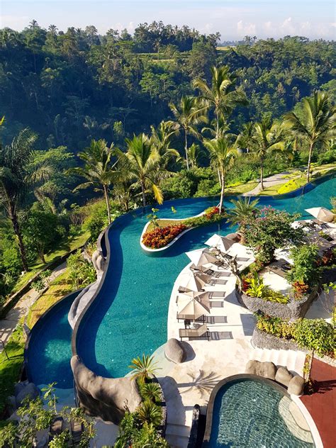 Balis Longest Infinity Pool At Padma Resort Ubud One World Just Go