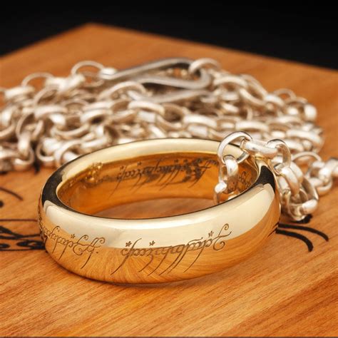 Lord Of The Rings Ring Real Gold Avondjurken En Sieraden 2020