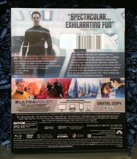Star Trek Into Darkness Blu Ray Review At Why So Blu