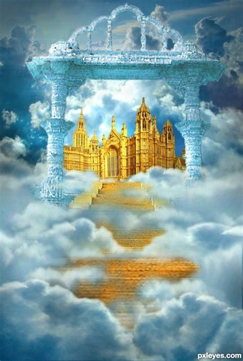 Pin by Y.F Michael on Heaven is Home | Heaven painting, Heaven art