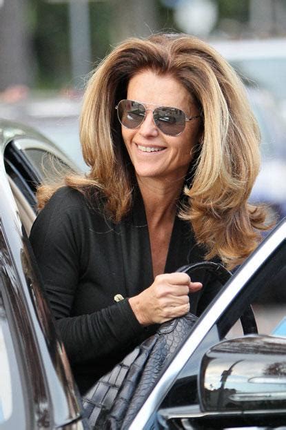 Maria Shriver Leaving A Salon In Beverly Hills After Getting Her Hair