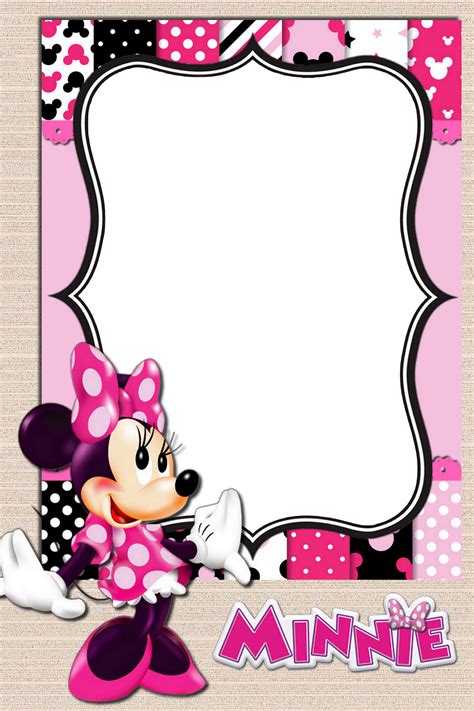 Minnie Mouse Border Minnie Mouse Frame Mickey And Minnie Love Mickey