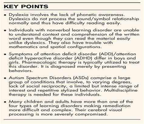 Visual Processing And Learning Disorders Current Opinion In Ophthalmology