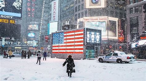 10 Biggest Snowstorms In New York Youtube