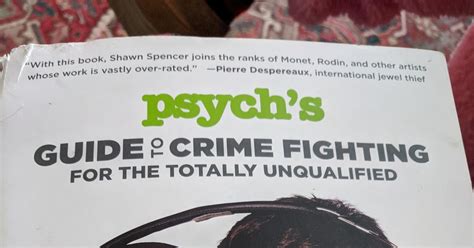 Psychs Guide To Crime Fighting For The Totally Unqualified Psychs