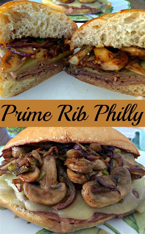 Spread generously on each side of the rolls. Prime Rib Philly ~ The Complete Savorist Prime Rib deli meat with sautéed onions and peppers and ...