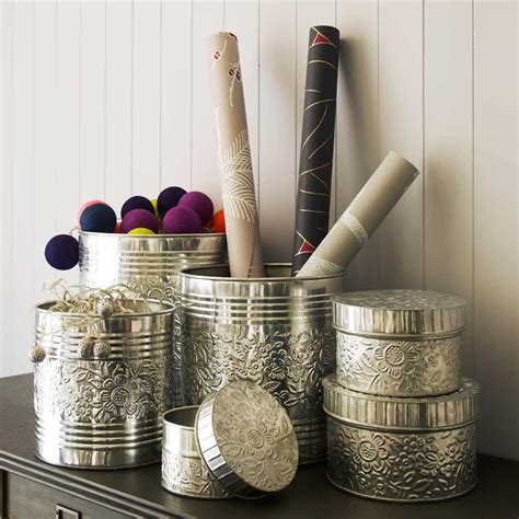 Flory Aluminium Storage Tins From Graham And Green Cosy Home Blog