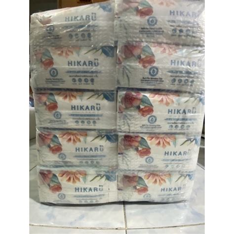 Hikaru Premium Tissue 4 Layers Thick Dust Free 1 Pack 5 Pack Handles