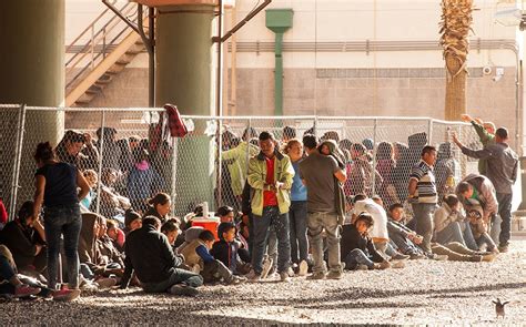 Holding Pen For Migrant Families Shut Down In El Paso