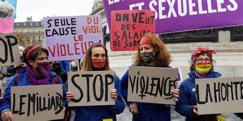 Égalité Sexisme Des Milliers De Manifestants Défilent à Paris Pour Les Droits Des Femmes