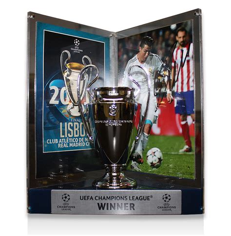 Cristiano Ronaldo Official Uefa Champions League Signed Real Madrid 3d