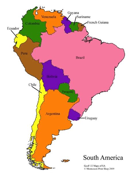 South America Maps And Masters South America Map America Map South