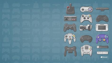 Retro Games Controllers Wallpapers Wallpaper Cave