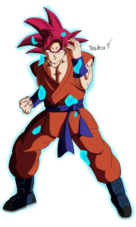 Oc Super Saiyajin God Goku Whis Gi Rdbz
