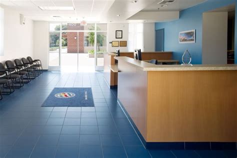 Browse through our regular waiting room. Dana Middle School reception desk | Reception Areas ...