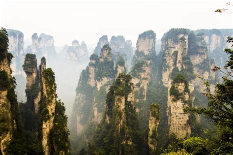 Zhangjiajie national forest park, helong park private day trip. Zhangjiajie National Forest Park (China) Wallpapers Images ...