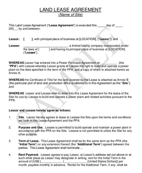 Details of the tenant, landlord, property and other information can be added to this agreement. House Lease Written Samples : Free Rental Lease Agreements ...