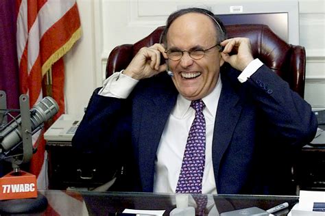 Rudy Giuliani Brags About New Podcast In Cigar Bar