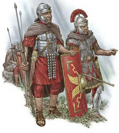 Legionaries Of Rome Ancient Times Illustrated Pinterest Roman