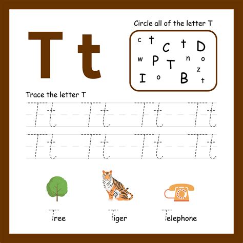 10 Letter T Worksheets For Kindergarten Coo Worksheets