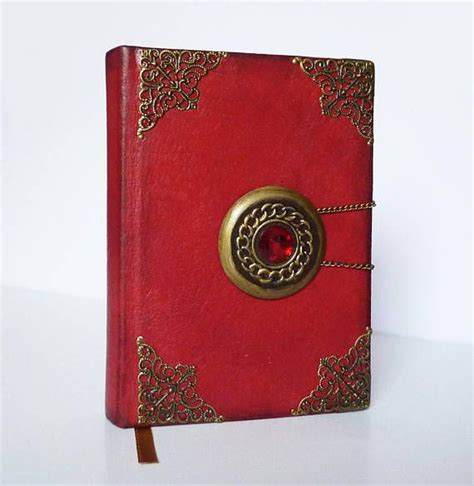 Leather Journal Magic Spells Book Witch Journal Wizard Leatherjournal