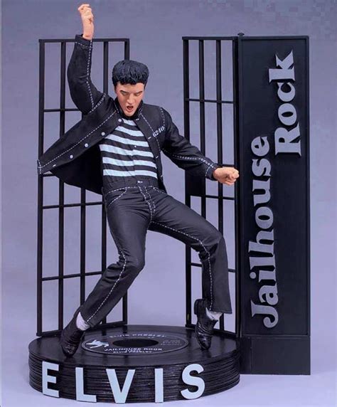 Elvis Presley Figure With Bars Vinyl Record Stage Ebay