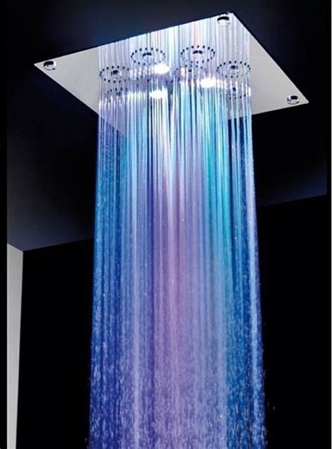 Waterfall Shower That Changes Colors Dream Housedorm