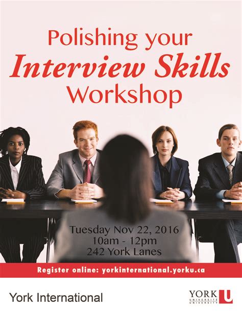 Polish Your Interview Skills Workshop York International