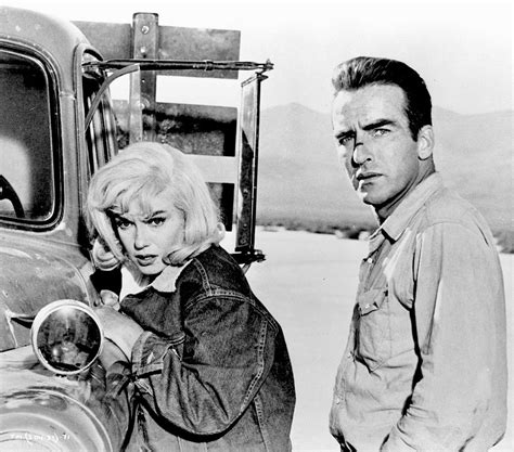 Summers In Hollywood “marilyn Monroe And Montgomery Clift In The Misfits 1961”