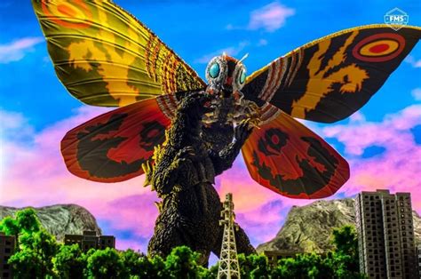 S H Monsterarts Godzilla 1964 Vs Mothra Godzilla Fan Art Toy