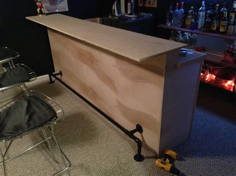 Satin brushed solid stainless steel bar foot rail kit decorative and functional, this foot rail decorative and functional, this foot rail in satin brushed solid stainless steel will complete the look of your bar, and provide comfort to your guests. back to the trees: basement bar