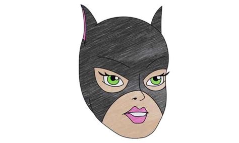 How To Draw Catwoman My Ho To Draw