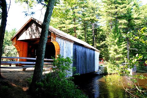 Covered Bridge At Sturbridge Photograph By Jacqueline M Lewis