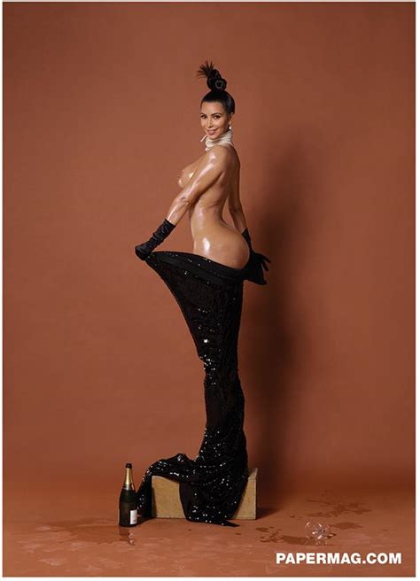 Kim Kardashian Bares Her Bottom For Paper Magazine Lifewithoutandy