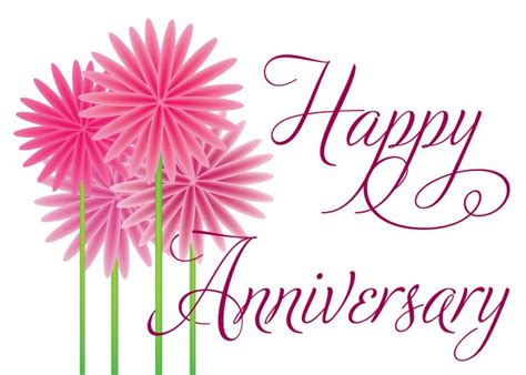 Happy Anniversary Clip Art With Flowers Images And Photos Finder