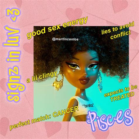 Pin By Melea🌸 On Bratz Zodiac Signs Pisces Pisces Facts Zodiac Signs