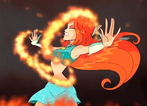 Bloom Winx Club Cartoon Icons Fire Heart Cute Icons Wallpaper Aesthetic Anime Profile