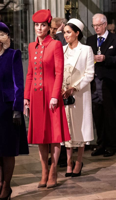 Photo Cest La Guerre Entre Kate Middleton Et Meghan Markle Catherine