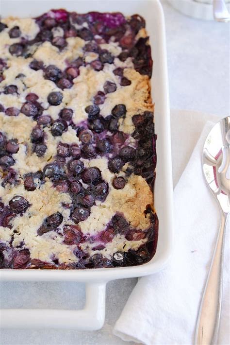 Blueberry Dump Cake Recipe Mels Kitchen Cafe
