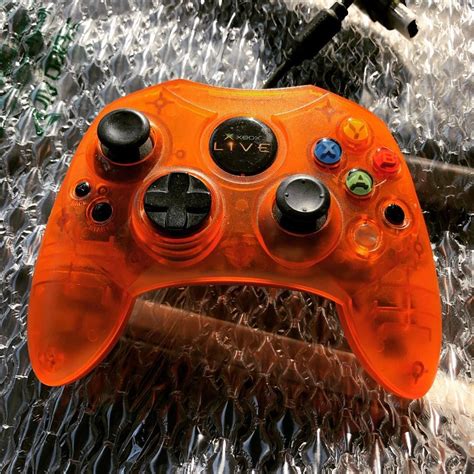 Original Xbox Orange Xbox Live Controller A Day That I Thought Would