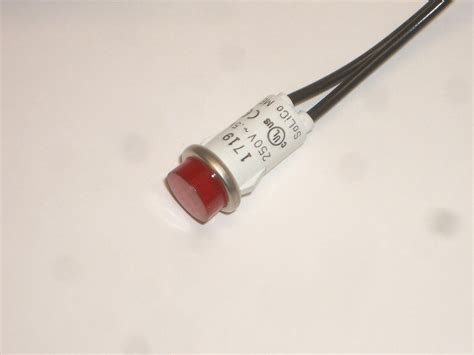 Philmore 11 2366 250vac Neon Red Indicator Panel Light Lamp 1pc Ebay