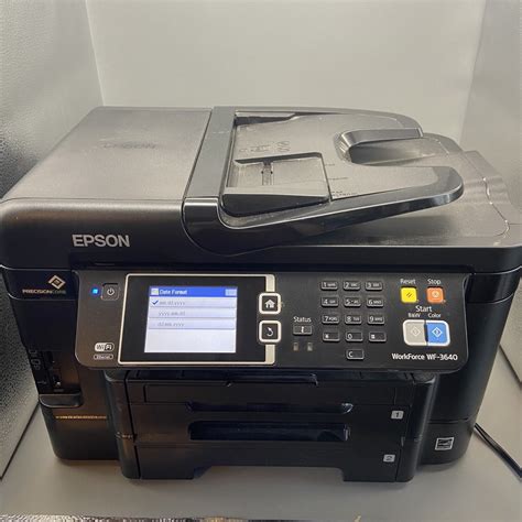 Epson Workforce Wf 3640 All In One Wireless Printercopyscan Works